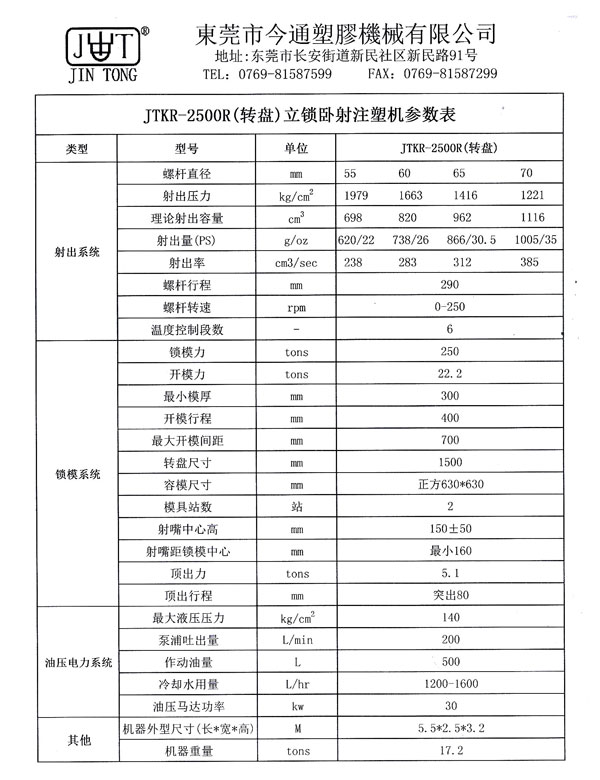 JTKR-2500R（转盘）立锁卧射注塑机参数表.jpg
